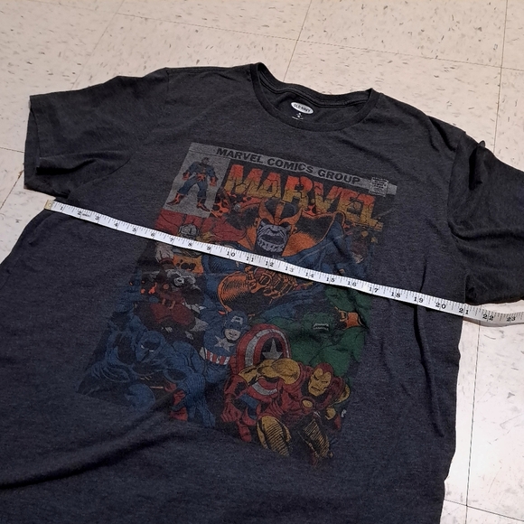 Old Navy | Gray marvel comics men's T-Shirt - Picture 9 of 9